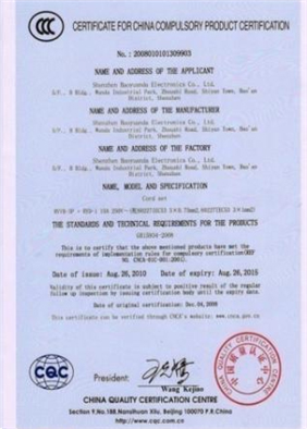 Certificate of honor