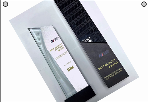 Excellence in both quality and service, winning two awards